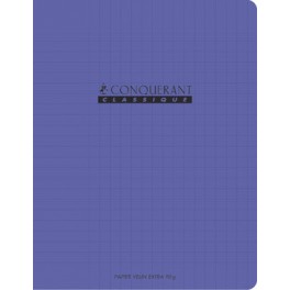 CAHIER PP VIOLET 21X29,7 96P SÉYÈS 90G PIQURE