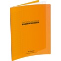 CAHIER PP ORANGE 24X32 96P SÉYÈS 90G PIQURE