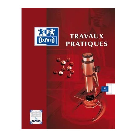 CAHIER TP OXFORD SUP CONQ 17x22 48P séyès 48P dessin 120g