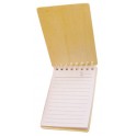 BLOC NOTES BOIS 20F 110x100x75mm