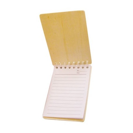 BLOC NOTES BOIS 20F 110x100x75mm
