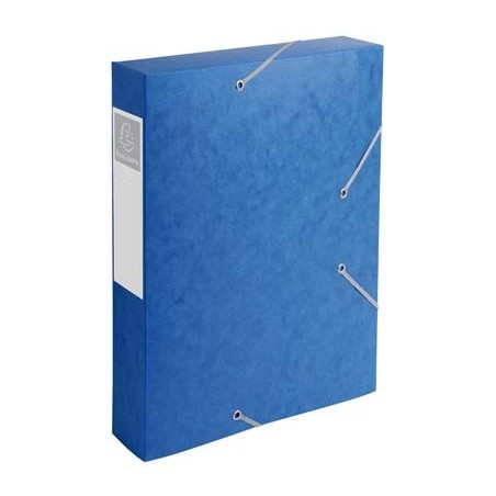 BOITE DE CLASSEMENT CARTE DOS 40 BLEU