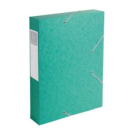 BOITE 24X32 DOS 40MM VERT CARTE + ETIQ 7/10E