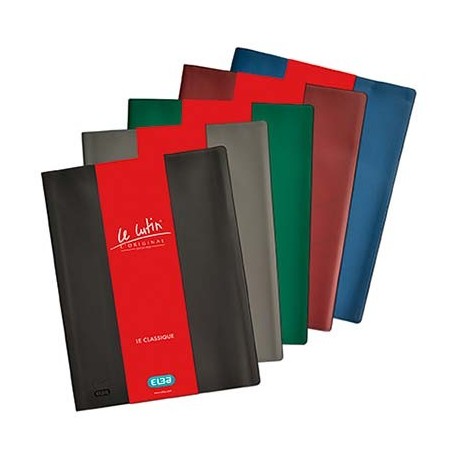 PROTEGE-DOCUMENTS LE LUTIN 80 Vues couleurs assorties