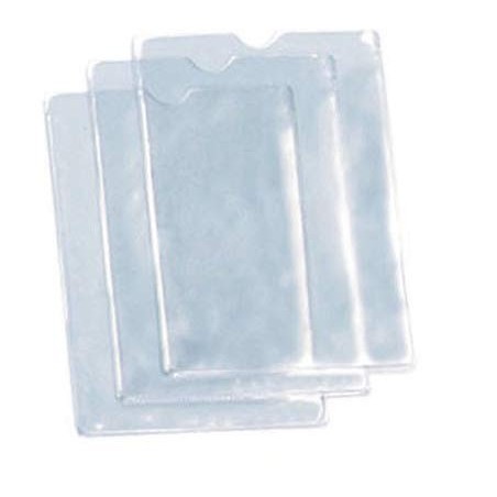 10 ÉTUIS SIMPLES PVC FORMAT 10,5X14,8CM