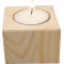 BOUGEOIR BASE CARRE 60X60XHT 40MM