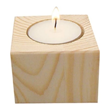 BOUGEOIR BASE CARRE 60X60XHT 40MM