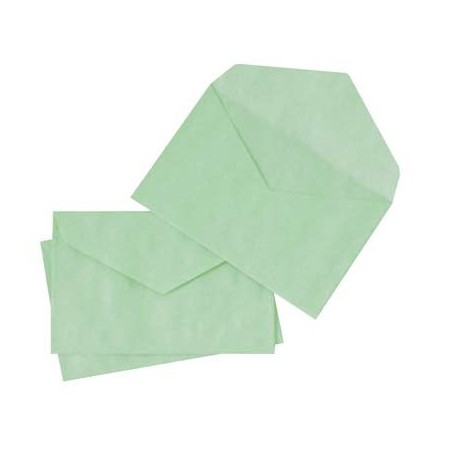 500 ENVELOPPES ÉLECTION 90X140 VERT