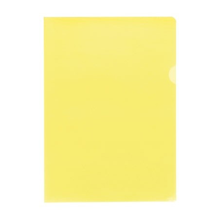 10 POCHETTES COINS JAUNE