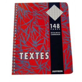 CAHIER DE TEXTES 17X22 INTEGRALE 148P SEYES 56NF