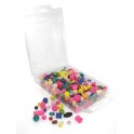 PERLES BOIS MELANGE ASS BOITE 220G