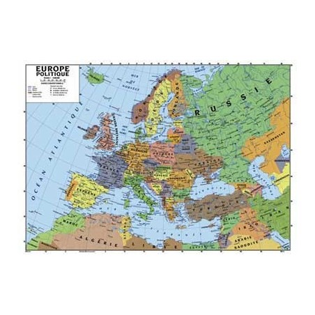 CARTE EUROPE RECTO VERSO