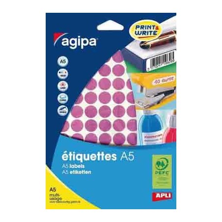 960 PASTILLES Ø15MM ROUGE