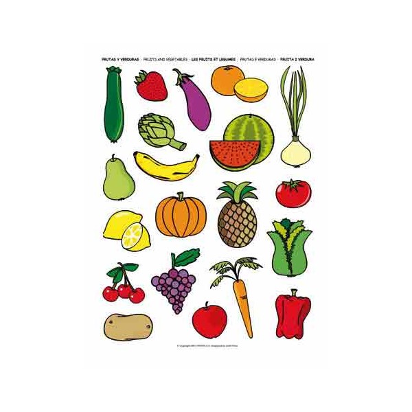 Pack 10 etiquettes fruits/légumes logo ab eu + 10 pinces affiche +1 feutre  craie - RETIF