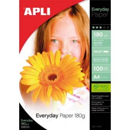 100F PAPIER PHOTO BRILLANT A4 180G