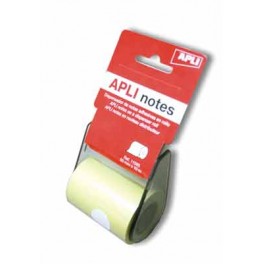 ROULEAU DISTRIBUTEUR NOTES JAUNE 10MX60MM