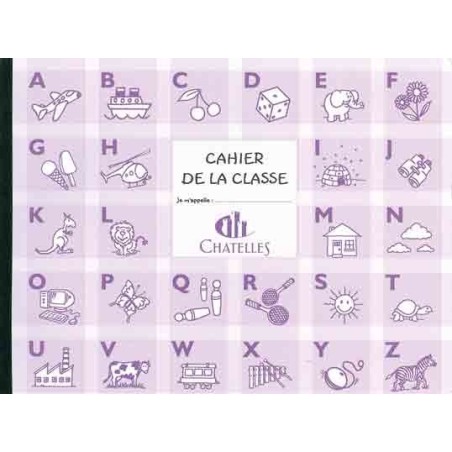 CAHIER A L'ITALIENNE  32X24 - 48P - 70GR BLANC