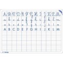 EDUC'ARDOISE EFFACABLE 24X34CM ALPHABET CYCLE 2