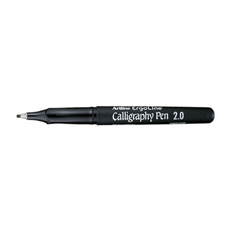 MARQUEUR CALLIGRAPHIE 2MM NOIR