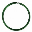 FIL ALU PLAT LARG Ø 5mm LONG 5m VERT FONCE