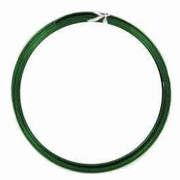FIL ALU PLAT LARG Ø 5mm LONG 5m VERT FONCE