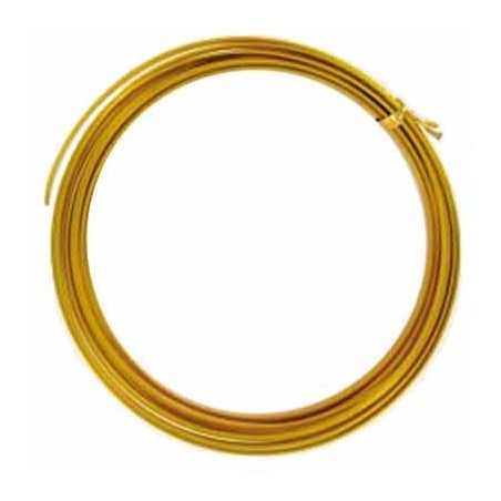 FIL ALU PLAT LARG Ø 5mm LONG 5m OR