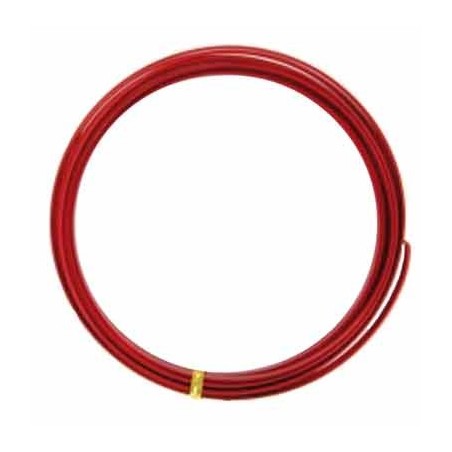 FIL ALU PLAT LARG Ø 5mm LONG 5m ROUGE