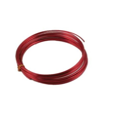 FIL ALU SOUPLE ROUGE 5M