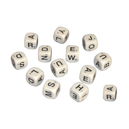 DÉS LETTRES ALPHABET
