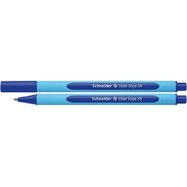 STYLO BILLE SLIDER EDGE Corps triangulaire pointe XB BLEU