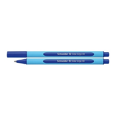 STYLO BILLE SLIDER EDGE Corps triangulaire pointe XB BLEU