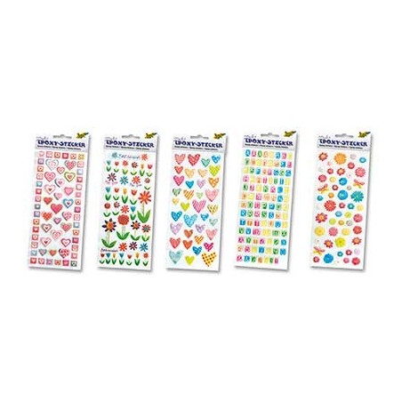 LOT 10 PL.STICKERS RÉSINE TOUTES SAISONS 1