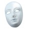10 MASQUES BLANCS VISAGE ADULTE