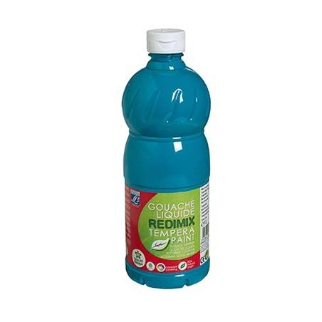 LEFRANC FLACON GOUACHE 1L TURQUOISE