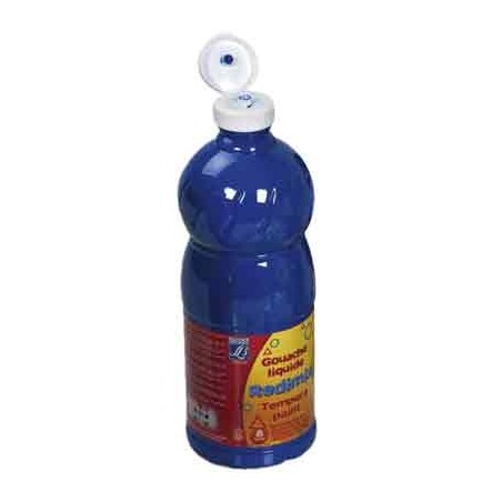 LEFRANC FLACON GOUACHE 1L NOIR