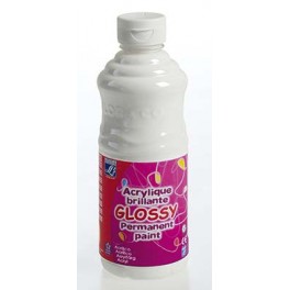 ACRYL GLOSSY FINITION PAILLETÉE FLACON 500ML