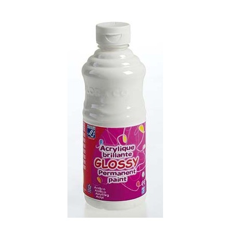 ACRYL GLOSSY FINITION PAILLETEE FLACON 500ML