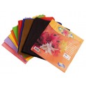 PQT 500 FS CREPON 16X16CM COULEURS ASSORTIES