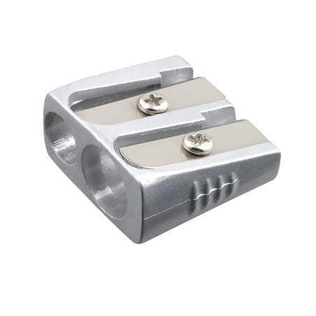 TAILLE-CRAYON METAL 2 USAGES