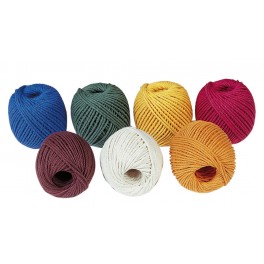 COTON BLEU CIEL CABLÉ Ø 2.5MM 200GR (80M) 