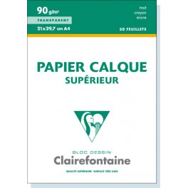 BLOC CALQUE 50F A4 70/75G