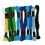 12 FILS COTON 7M BRACELETS BRÉSILIENS ASSORTIMENT MER DU SUD