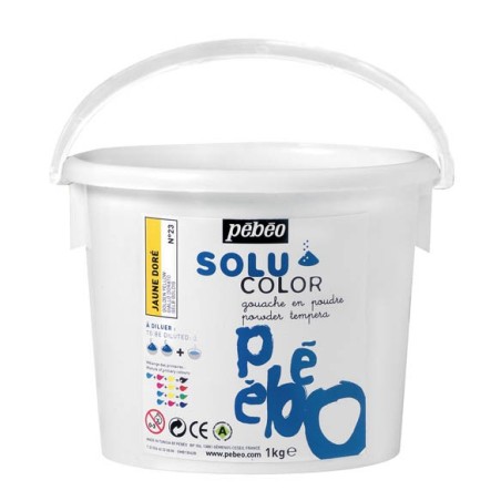 GOUACHE  SOLUCOLOR 1KG vermillon