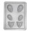 MOULE THERMOFORME Mini masques 6 assortis
