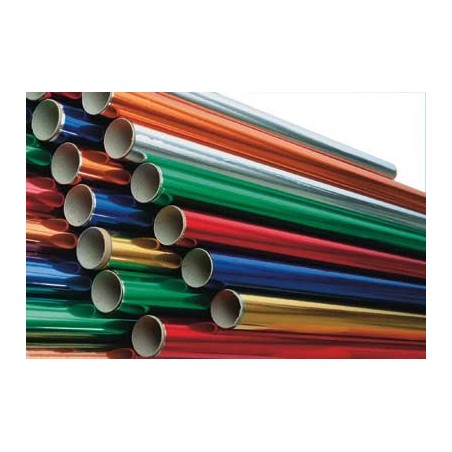 Film brillant PROMETAL 1x10m argent