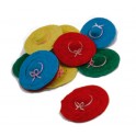 LOT DE 12 CHAPEAUX 3CM