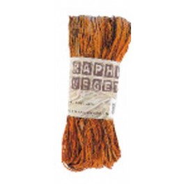 RAPHIA VÉGÉTAL PELOTE 50G CORAIL