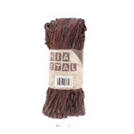 RAPHIA VÉGÉTAL PELOTE 50G CAFÉ