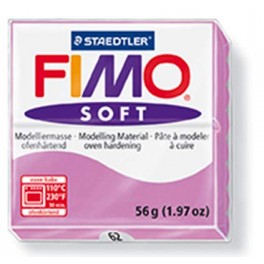 PATE A CUIRE FIMO SOFT PAIN DE 57GR LAVANDE