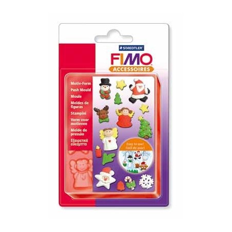LOT 15 MOULES FLEXIBLES POUR FIMO NOEL